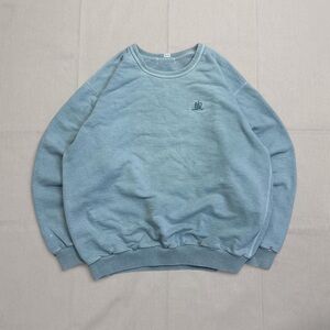 Unisex Vintage 90s Northern Reflections faded teal crewneck